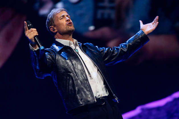 Kian Egan of Westlife performs at The O2, London as part of Westlife™s 25th Anniversary Tour on October 9, 2026. LONDON, ENGLAND - OCTOBER 9: Kian Egan of Westlife performs at The O2, London as part of Westlife™s 25th Anniversary Tour on October 9, 2026., Credit:Pupat Chenaksara Avalon UK, London  Copyright: xPupatxChenaksarax xAvalonx 1141877954