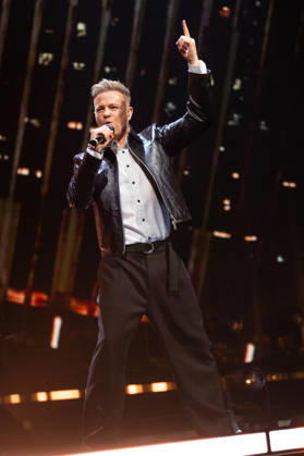 Nicky Byrne of Westlife performs at The O2, London as part of Westlife™s 25th Anniversary Tour on October 9, 2026. LONDON, ENGLAND - OCTOBER 9: Nicky Byrne of Westlife performs at The O2, London as part of Westlife™s 25th Anniversary Tour on October 9, 2026., Credit:Pupat Chenaksara Avalon UK, London  Copyright: xPupatxChenaksarax xAvalonx 1141878193