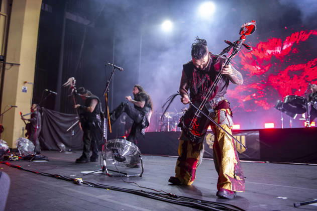 The Hu at O2 Academy Brixton 09 10 2026 Mongolian folk metal band The Hu perform live on stage at O2 Academy Brixton in London on 9th October 2026 as part of The Hu - Warrior Chant Tour., Credit:Zoran Veselinovic B4859 Avalon UK, London, O2 Academy Brixton  Copyright: xZoranxVeselinovicx xB4859x xAvalonx 1141923529