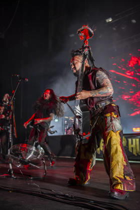 The Hu at O2 Academy Brixton 09 10 2026 Mongolian folk metal band The Hu perform live on stage at O2 Academy Brixton in London on 9th October 2026 as part of The Hu - Warrior Chant Tour., Credit:Zoran Veselinovic B4859 Avalon UK, London, O2 Academy Brixton  Copyright: xZoranxVeselinovicx xB4859x xAvalonx 1141923538