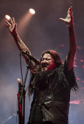 The Hu at O2 Academy Brixton 09 10 2026 Mongolian folk metal band The Hu perform live on stage at O2 Academy Brixton in London on 9th October 2026 as part of The Hu - Warrior Chant Tour., Credit:Zoran Veselinovic B4859 Avalon UK, London, O2 Academy Brixton  Copyright: xZoranxVeselinovicx xB4859x xAvalonx 1141923548