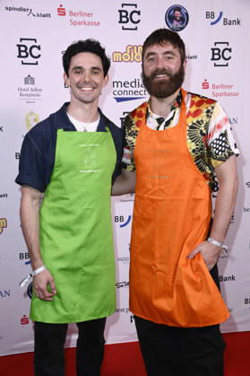 Marc Weinmann und Philipp Leinenbach bei der Gala der Kinderschutzengel im Spindler & Klatt. Berlin, 09.10.2026