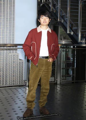 Cast of The Hunger Games: Sunrise on the Reaping visit The Empire State Building in New York Featuring: Ben Wang Where: New York City, New York, United States When: 09 Oct 2026 Credit: Roger Wong INSTARimages EDITORIAL USE ONLY. NOT FOR USE BY NEWSPAPERS BASED IN THE UK. Copyright: xx instar56082006
