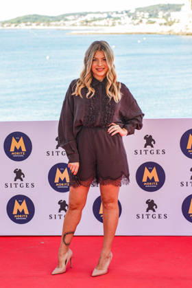 Photo call for the film *La mala madre* at the Sitges Film Festival Actress Thaïs Blume during the photo call for the film *La mala madre* at the Sitges Film Festival on October 10, 2026, in Sitges, Barcelona, Catalonia, Spain. The film begins when Victoria (Thaïs Blume) wakes up with no memories in an isolated house. A doctor and a woman who claims to be her mother take care of her and try to convince her that she ended up there after suffering an accident in which her daughter died. OCTOBER 10, 2026 Sitges, Barcelona, Catalonia Sitges, Barcelona, Catalonia, Spain Copyright: xAlbertoxParedesx 7834544