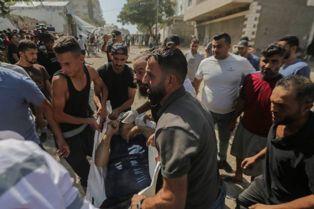 RECORD DATE NOT STATED Palestinians Targeted in Western Gaza City (INT) Palestinians Targeted in Western Gaza City. OCTOBER 10, 2026, Gaza, Palestine: A group of Palestinians was targeted in western Gaza City. Further details about casualties were not immediately available. Credit: Hashem Zimmo TheNews2(Foto: Hashem Zimmo Thenews2 imago images) Palestinians Targeted in Western Gaza City Copyright: xHashemxZimmox