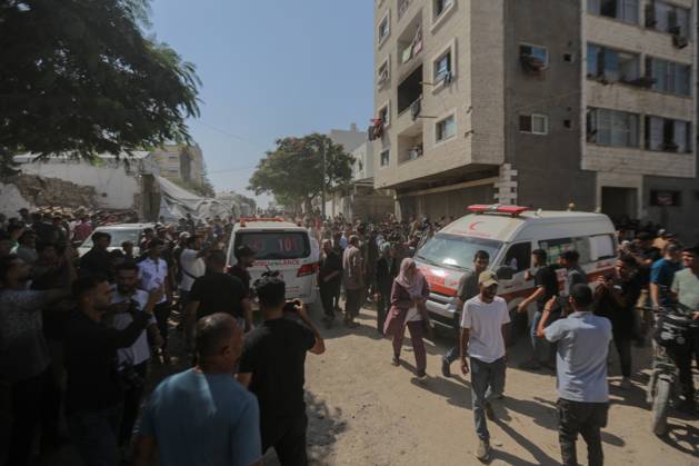 RECORD DATE NOT STATED Palestinians Targeted in Western Gaza City (INT) Palestinians Targeted in Western Gaza City. OCTOBER 10, 2026, Gaza, Palestine: A group of Palestinians was targeted in western Gaza City. Further details about casualties were not immediately available. Credit: Hashem Zimmo TheNews2(Foto: Hashem Zimmo Thenews2 imago images) Palestinians Targeted in Western Gaza City Copyright: xHashemxZimmox