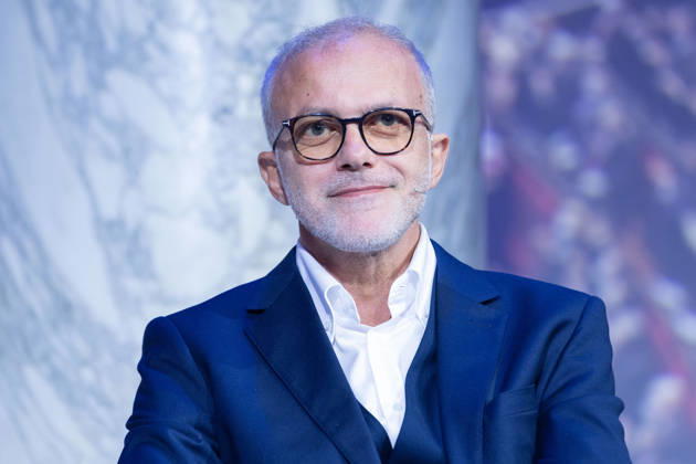 IPA89497250 - Ernesto Maria Ruffini during the National Assembly of the new political party Più Uno, held at the Salone delle Colonne in Rome Copyright: xMatteoxNardonex xMatteoxNardonex IPA89497250