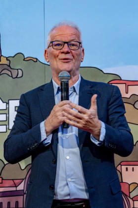 PEOPLE: Festival Lumiere - Lyon 10 10 2026 Thierry FrÃ maux during the opening of the 18th Lumiere Film Festival Village at the Grand HÃ tel-Dieu in Lyon (France) on October 10, 2026. Photo by Sandrine Thesillat PsNewZ  Copyright: xSandrinexThesillatx