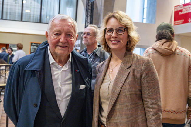 PEOPLE: Festival Lumiere - Lyon 10 10 2026 Jean-Michel Aulas et Laure Cedat during the opening of the 18th Lumiere Film Festival Village at the Grand HÃ tel-Dieu in Lyon (France) on October 10, 2026. Photo by Sandrine Thesillat PsNewZ  Copyright: xSandrinexThesillatx
