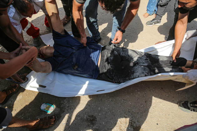October 10, 2026, Palestine: Four martyrs were killed after being targeted by a missile from Israeli surveillance aircraft west of Gaza City. Palestine - ZUMAe144 20261010_zip_e144_001 Copyright: xMohammadxAbuxElsebahx