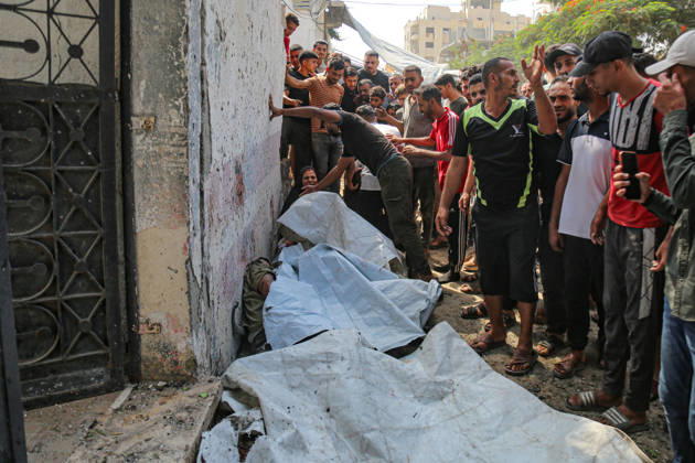 October 10, 2026, Palestine: Four martyrs were killed after being targeted by a missile from Israeli surveillance aircraft west of Gaza City. Palestine  - ZUMAe144 20261010_zip_e144_004 Copyright: xMohammadxAbuxElsebahx