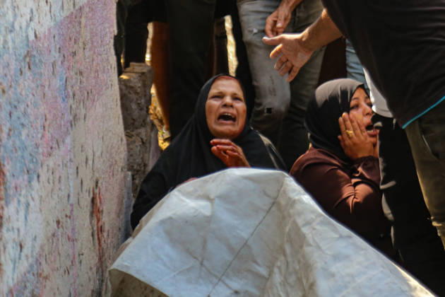 October 10, 2026, Palestine: Four martyrs were killed after being targeted by a missile from Israeli surveillance aircraft west of Gaza City. Palestine  - ZUMAe144 20261010_zip_e144_003 Copyright: xMohammadxAbuxElsebahx