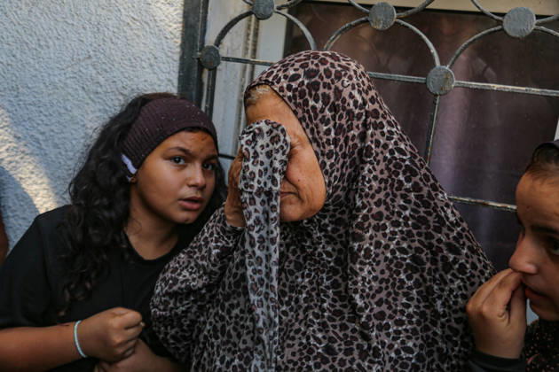 October 10, 2026, Palestine: Four martyrs were killed after being targeted by a missile from Israeli surveillance aircraft west of Gaza City. Palestine - ZUMAe144 20261010_zip_e144_013 Copyright: xMohammadxAbuxElsebahx