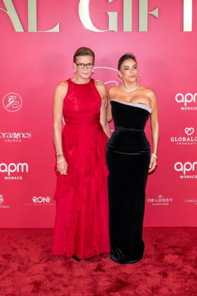 Photocall at the 2nd Global Gift Gala in Monaco: Princess Stéphanie of Monaco and Eva Longoria attend the 2nd Monaco Global Gift Gala photocall at the Hotel de Paris on October 9, 2026, in Monaco, Monaco Photo by Laurent Coust Starface 460363 2026 10 09 Monaco Monaco  Copyright: xLaurentxCoustx xStarfacex STAR_460363_061