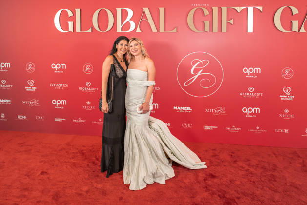 Photocall at the 2nd Global Gift Gala in Monaco: Maria Bravo and Radmila Lukian attend the 2nd Monaco Global Gift Gala Photocall at the Hotel de Paris on October 9, 2026, in Monaco, Monaco Photo by Laurent Coust Starface 460363 2026 10 09 Monaco Monaco  Copyright: xLaurentxCoustx xStarfacex STAR_460363_070