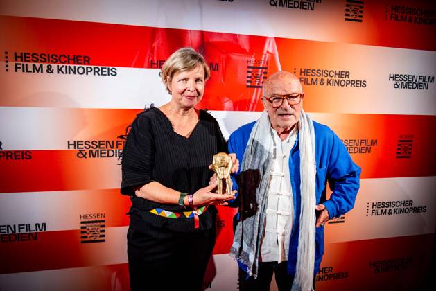 09.10.2026 xesx Frankfurt am Main, Hessischer Film und Kinopreis 2026 Film Heimsuchung Eine Jahrhundertgeschichte ausgezeichnet. wurde Regisseur und Drehbuchautor Volker Schlöndorff mit dem Preis der Frankfurter Buchmesse