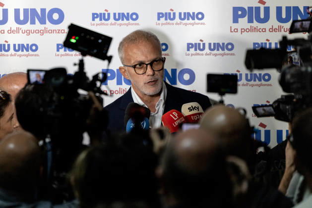 October 10, 2026, Rome, Italia, Italy: Ernesto Maria Ruffini during the National Assembly of Pio¹ Uno, Rome, 10 10 2026 Rome Italy - ZUMAa289 20261010_zia_a289_107 Copyright: xFrancescoxFotiax xAgfx