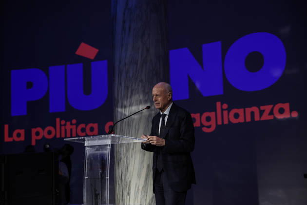 October 10, 2026, Rome, Italia, Italy: Bruno Tabacci during the National Assembly of PioÂ¹ Uno, Rome, 10 10 2026 Rome Italy  - ZUMAa289 20261010_zia_a289_108 Copyright: xFrancescoxFotiax xAgfx