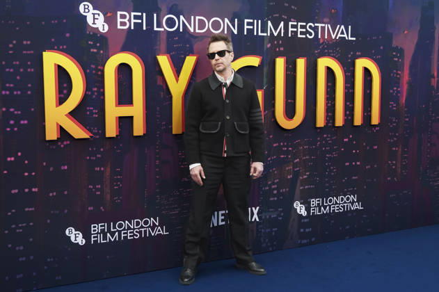 Sam Rockwell bei der Premiere des Netflix-Animationsfilms Ray Gunn auf dem 70. BFI London Film Festival 2026 in der Royal Festival Hall. London, 10.10.2026