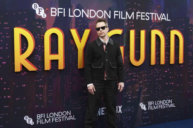 Sam Rockwell bei der Premiere des Netflix-Animationsfilms Ray Gunn auf dem 70. BFI London Film Festival 2026 in der Royal Festival Hall. London, 10.10.2026