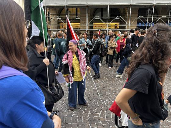 News - Pro-Palestine march in Padua Pro-Palestine march in Padua during Pro-Palestine march in Padua, News in Padua, Italy, October 10 2026 Padua Padua Italy Copyright: xAlessioxMarinix xLiveMediax LPN_2729379