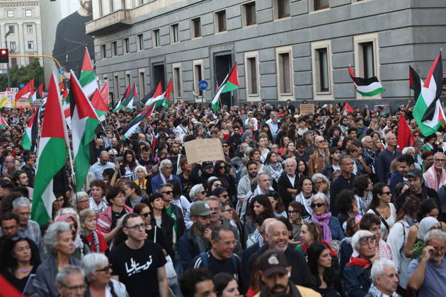 RECORD DATE NOT STATED IPA89508956 - Milan, National Day of Mobilization: The End of Genocide Is the End of Zionism, marking the third anniversary of the start of the conflict in Gaza Copyright: xx xPoolxEmadecaxEnriquezx IPA89508956.jpeg