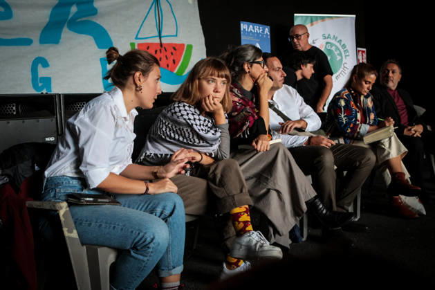 Greta Thunberg and Francesca Albanese at NATO Base X Conference - Napoli Greta Thunberg and Francesca Albanese attend the NATO Base X Conference at the former NATO base in Bagnoli, Naples, Italy on October 10, 2026, where Thunberg discusses CPRs and participates in a pro-Palestine debate with Albanese. Photo by Renato Esposito Napolipress IPA ABACAPRESS.COM Napoli - Italy Copyright: xIPA ABACAx