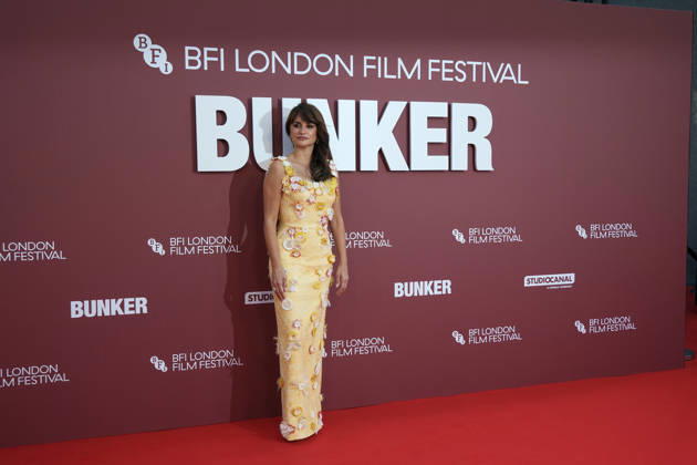 Bunker gala screening, BFI Southbank, London, UK, 10 October 2026 Penà lope Cruz at the gala screening of Bunker, BFI Southbank, London, UK, 10 October 2026., Credit:Julie Edwards Avalon United Kingdom, London Copyright: xJuliexEdwardsx xAvalonx 1142098805