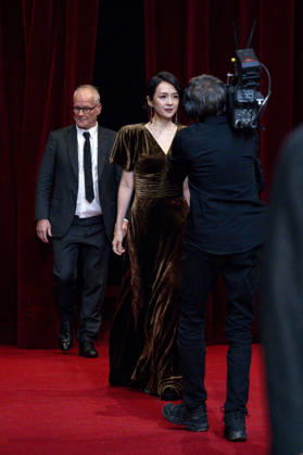 PEOPLE: Festival Lumiere - Lyon 10 10 2026 Zhang Ziyi attends the opening ceremony of the 18th Festival Lumiere in Lyon (France) on October 10, 2026. Photo by Sandrine Thesillat PsNewZ Copyright: xSandrinexThesillatx