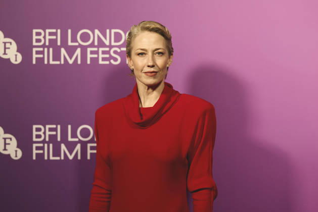 October 10, 2026, London, England, United Kingdom: CARRIE COON attending the red carpet at the premier of the liberation at the BFI London Film Festival in london on October 9th London United Kingdom  - ZUMAg279 20261010_zip_g279_021 Copyright: xAlessandroxGalatolix