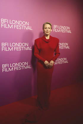October 10, 2026, London, England, United Kingdom: CARRIE COON attending the red carpet at the premier of the liberation at the BFI London Film Festival in london on October 9th London United Kingdom  - ZUMAg279 20261010_zip_g279_022 Copyright: xAlessandroxGalatolix