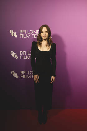 October 10, 2026, London, England, United Kingdom: ODESSA YOUNG attending the red carpet at the premier of the liberation at the BFI London Film Festival in london on October 9th London United Kingdom  - ZUMAg279 20261010_zip_g279_026 Copyright: xAlessandroxGalatolix