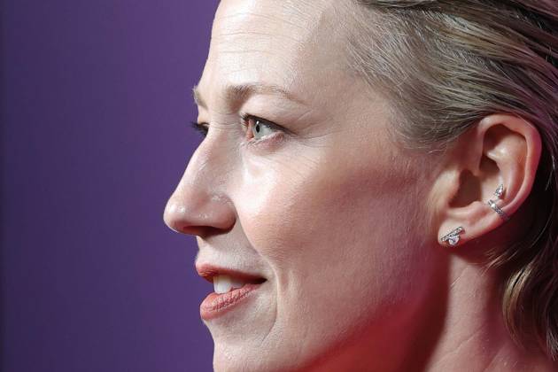 The Liberation premiere in London LONDON, UNITED KINGDOM - OCTOBER 10 : Actress Carrie Coon attends the red carpet ahead of the premiere of the film The Liberation during the 70th BFI London Film Festival in London, United Kingdom on October 10, 2026. Zeynep Demir Anadolu London United Kingdom. Editorial use only. Please get in touch for any other usage.  Copyright: x2026xAnadoluxZeynepxDemirx