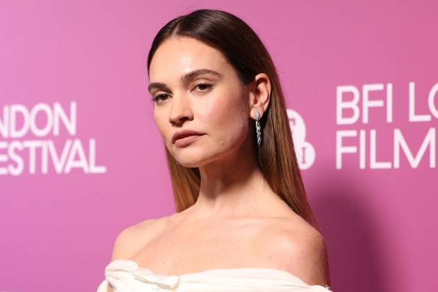 The Liberation premiere in London LONDON, UNITED KINGDOM - OCTOBER 10 : Actress Lily James attends the red carpet ahead of the premiere of the film The Liberation during the 70th BFI London Film Festival in London, United Kingdom on October 10, 2026. Zeynep Demir Anadolu London United Kingdom. Editorial use only. Please get in touch for any other usage.  Copyright: x2026xAnadoluxZeynepxDemirx