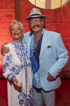 ABB HOPEGALA- Dorit Gaeble und Karl-Heinz Bellmann zu Gast auf dem roten Teppich bei der Hope Gala 2026 im Schauspielhaus Dresden am 10.10.2026 in Dresden Sachsen Deutschland
