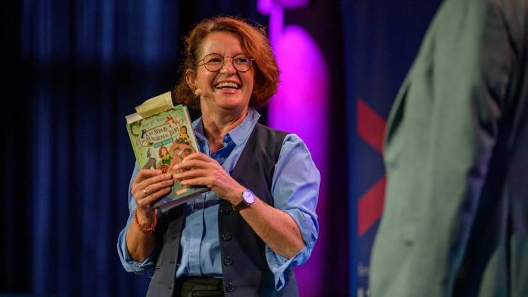 Essen: Margit Auer und die Schule der magischen Tiere bei der Lit.Ruhr ** NUR FÜR REDAKTIONELLE ZWECKE ** EDITORIAL USE ONLY **<p>Margit Auer am Samstag, den 10. Oktober 2026, bei der Lit.Ruhr auf Zeche Zollverein in Essen-Katernberg. Deutschland NRW Essen Copyright: UwexErnst