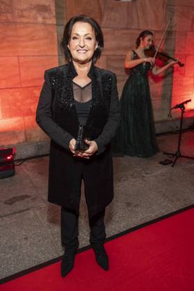 ABB HOPEGALA- Ute Freudenberg zu Gast auf dem roten Teppich bei der Hope Gala 2026 im Schauspielhaus Dresden am 10.10.2026 in Dresden Sachsen Deutschland