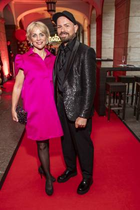 ABB HOPEGALA- Gisa Zach und Christian Kuehn zu Gast auf dem roten Teppich bei der Hope Gala 2026 im Schauspielhaus Dresden am 10.10.2026 in Dresden Sachsen Deutschland