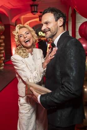 ABB HOPEGALA- Victoria Herrmann und David Boethig zu Gast auf dem roten Teppich bei der Hope Gala 2026 im Schauspielhaus Dresden am 10.10.2026 in Dresden Sachsen Deutschland