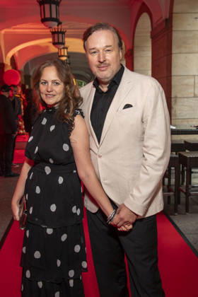 ABB HOPEGALA- Lidija Grossmann und Stephan Grossmann Ehepaar zu Gast auf dem roten Teppich bei der Hope Gala 2026 im Schauspielhaus Dresden am 10.10.2026 in Dresden Sachsen Deutschland