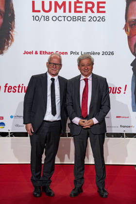 PEOPLE: Festival Lumiere - Lyon 10 10 2026 Thierry Frà maux and Etienne Guyot attend the opening ceremony of the 18th Festival Lumiere in Lyon (France) on October 10, 2026. Photo by Sandrine Thesillat PsNewZ Copyright: xSandrinexThesillatx