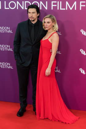Paper Tiger Premiere at BFI London Film Festival LONDON, UNITED KINGDOM - OCTOBER 10: (L-R) Adam Driver and Scarlett Johansson attend the premiere of Paper Tiger during the 70th BFI London Film Festival at the Royal Festival Hall in London, United Kingdom on October 10, 2026. Wiktor Szymanowicz Anadolu London United Kingdom. Editorial use only. Please get in touch for any other usage.  Copyright: x2026xAnadoluxWiktorxSzymanowiczx