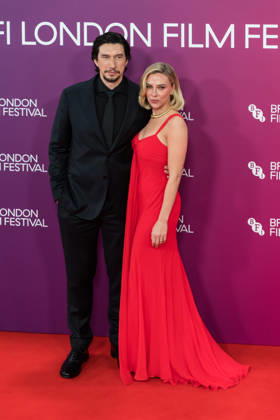 Paper Tiger Premiere at BFI London Film Festival LONDON, UNITED KINGDOM - OCTOBER 10: (L-R) Adam Driver and Scarlett Johansson attend the premiere of Paper Tiger during the 70th BFI London Film Festival at the Royal Festival Hall in London, United Kingdom on October 10, 2026. Wiktor Szymanowicz Anadolu London United Kingdom. Editorial use only. Please get in touch for any other usage.  Copyright: x2026xAnadoluxWiktorxSzymanowiczx