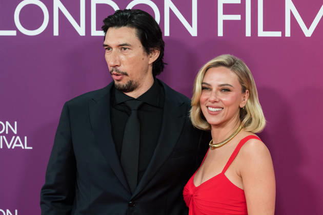 Paper Tiger Premiere at BFI London Film Festival LONDON, UNITED KINGDOM - OCTOBER 10: (L-R) Adam Driver and Scarlett Johansson attend the premiere of Paper Tiger during the 70th BFI London Film Festival at the Royal Festival Hall in London, United Kingdom on October 10, 2026. Wiktor Szymanowicz Anadolu London United Kingdom. Editorial use only. Please get in touch for any other usage.  Copyright: x2026xAnadoluxWiktorxSzymanowiczx