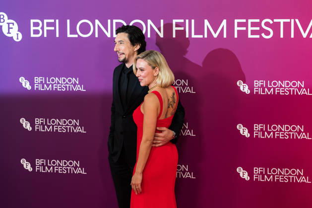 Paper Tiger Premiere at BFI London Film Festival LONDON, UNITED KINGDOM - OCTOBER 10: (L-R) Adam Driver and Scarlett Johansson attend the premiere of Paper Tiger during the 70th BFI London Film Festival at the Royal Festival Hall in London, United Kingdom on October 10, 2026. Wiktor Szymanowicz Anadolu London United Kingdom. Editorial use only. Please get in touch for any other usage.  Copyright: x2026xAnadoluxWiktorxSzymanowiczx