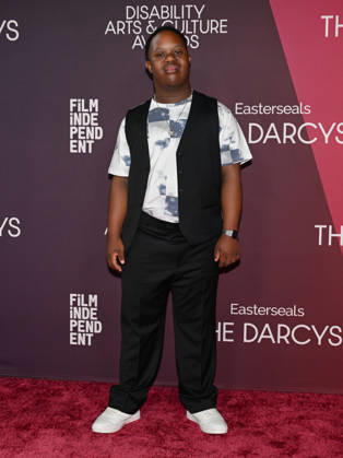 October 10, 2026, Santa Monica, California, USA: American actor JEREMIAH DANIELS attends the inaugural Easterseals Disability Arts & Culture Awards DARCYS Awards red carpet. Santa Monica USA  - ZUMAb173 20261010_aap_b173_008 Copyright: xBillyxBennightx