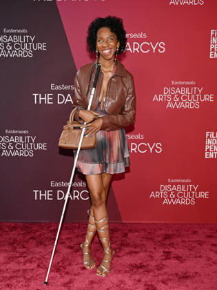 October 10, 2026, Santa Monica, California, USA: Accessibility & Inclusion Strategist NATALIE TREVONNE-GROSS attends the inaugural Easterseals Disability Arts & Culture Awards DARCYS Awards red carpet. Santa Monica USA  - ZUMAb173 20261010_aap_b173_031 Copyright: xBillyxBennightx