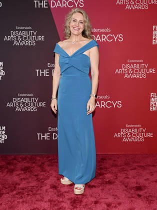 October 10, 2026, Santa Monica, California, USA: EILEEN GRUBBA attends the inaugural Easterseals Disability Arts & Culture Awards DARCYS Awards red carpet. Santa Monica USA  - ZUMAb173 20261010_aap_b173_033 Copyright: xBillyxBennightx