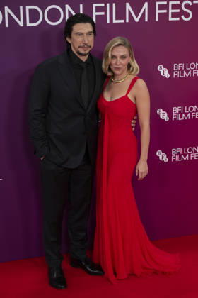 Premiere of ˜Paper Tiger™ as part of the 70th BFI London Film Festival at the Royal Festival Hall Featuring: Adam Driver and Scarlett Johansson Where: London, United Kingdom When: 10 Oct 2026 Credit: Cover Images **NOT AVAILABLE FOR HELLO MAGAZINE** EDITORIAL USE ONLY. NOT FOR USE BY NEWSPAPERS BASED IN THE UK. Copyright: xx coverimg56083108