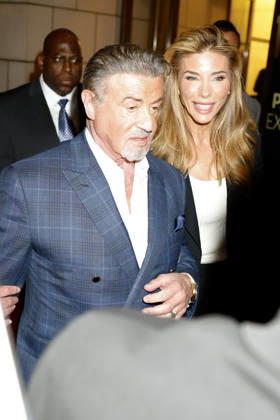 PaleyFest NY 2026: Tulsa King screening outside arrivals at The Paley Museum Featuring: Sylvester Stallone, Jennifer Flavin Where: New York City, New York, United States When: 10 Oct 2026 Credit: Jairo INSTARimages EDITORIAL USE ONLY. NOT FOR USE BY NEWSPAPERS BASED IN THE UK. Copyright: xx instar56083159